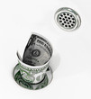 Throwing money down the drain