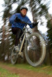 mountain biker