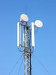 GSM Antenna against blue sky