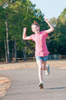 Photo: girl exercising girl exercising
