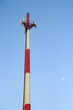 Cell phone transmitter towers. Cell phone transmitter towers.