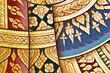 Art thai painting on wall in temple Art thai painting on wall in temple