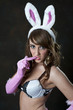 Foto: Teasing cute bunny girl Teasing cute bunny girl