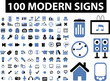 100 modern signs