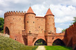 Barbican - Fortified medieval outpost - Warsaw / Poland Barbican - Fortified medieval outpost - Warsaw / Poland