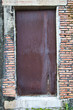 door wall red