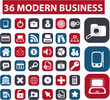36 modern business buttons 36 modern business buttons