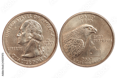 Photo: coin of America coin of America