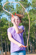 Photo: girl jumping rope girl jumping rope