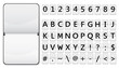 flip display with alphabet and numbers flip display with alphabet and numbers