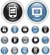 internet technology buttons