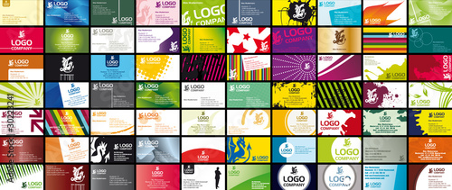 Vector: 70 Various Business Card Templates 70 Various Business Card Templates