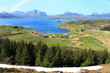 Busknes fjord from the hill