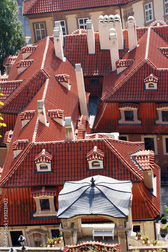 Photo: Prague houses Prague houses