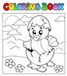 Coloring book with Easter theme 3