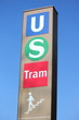 Hinweis auf öffentliche Verkehrsmittel