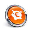 icône bouton internet tirelire argent euro