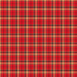The image of the Scottish fabric of red color