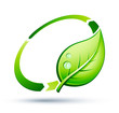 logo recyclage écologie