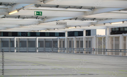 Foto: Parkhaus Ausgang Parkhaus Ausgang
