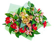 The bouquet of flowers The bouquet of flowers