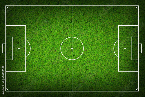 Ilustración: soccer field. soccer field.