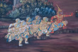 mural thai art ancient