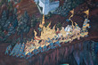 mural thai art ancient