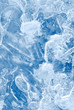 abstract blue ice background
