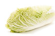 Salad closeup isolated on white