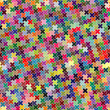Seamless multicolor puzzle block background Seamless multicolor puzzle block background