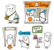 sheep-at-airport