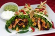 Mexican chicken burritos