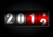 2012 new year illustration with counter 2012 new year illustration with counter