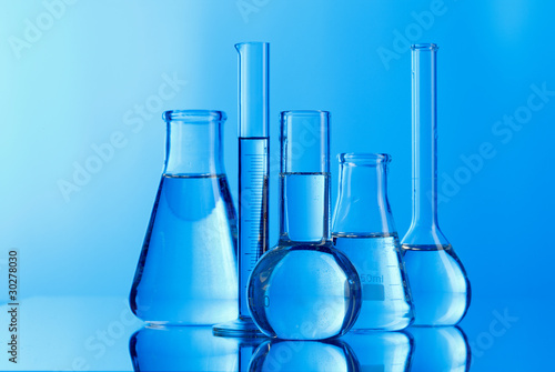 Photo: Laboratory glassware Laboratory glassware