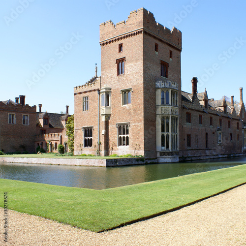 Photo: Medieval English country house. Medieval English country house.