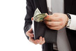 Man with money
