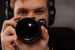 Spy with camera