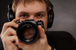Spy with camera
