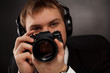 Spy with camera