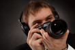 Spy with camera