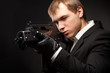 Man with gun