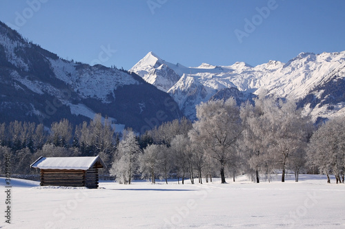 Foto: Blick auf das Kitzsteinhorn Blick auf das Kitzsteinhorn