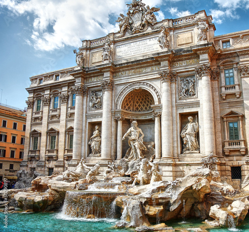 Foto: Baroque Trevi Fountain Baroque Trevi Fountain