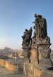 Statue of the Madonna, St. Dominic and Thomas Aquinas, Charles B