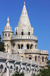 detail of the Fisherman's Bastion in Budapest