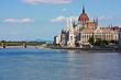 Budapest, the building of the Parliament (Hungary)