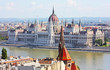 Budapest, the building of the Parliament (Hungary)