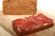 Bread with ham