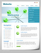 Website Template "Network green"